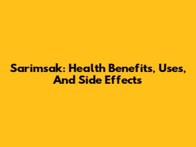 Sarimsak: Health Benefits, Uses, And Side Effects