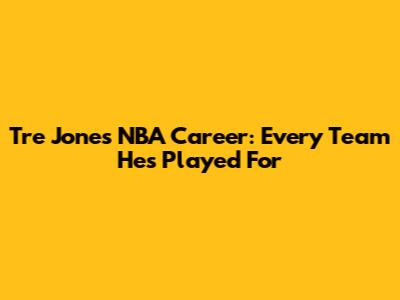 Tre Jones' NBA Career: Every Team He's Played For
