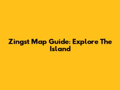 Zingst Map Guide: Explore The Island